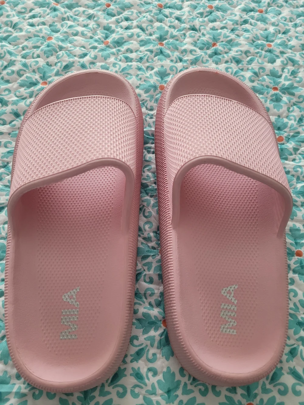Women’s Pink Mia Slide Sandals - Lightweight Comfort size 10 NWOT
